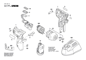New Genuine Bosch 2607337237 Battery Pack