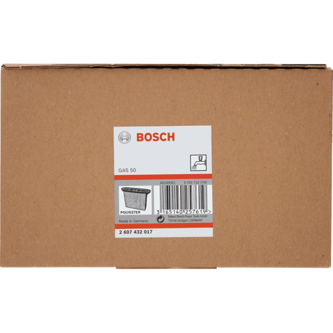 New Genuine Bosch 2607432017 PES Filter