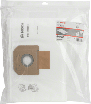 New Genuine Bosch 2607432037 Fleece Filter Bag For dust extractors