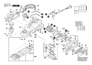 New Genuine Bosch 2607950025 Hexagon-Socket Key