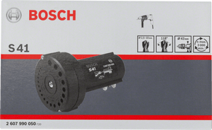 New Genuine Bosch 2607990050 Drill Bit Sharpener S41 For rotary drills/drivers,