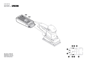 New Genuine Bosch 2608000165 Sander Plate