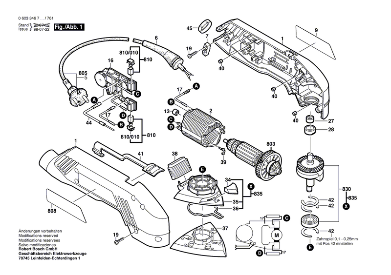 New Genuine Bosch 2608000174 Backing Pads for Delta Sanders