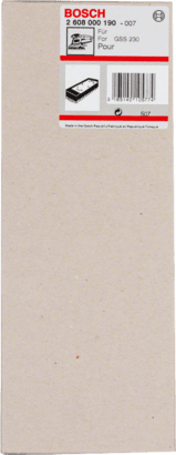 New Genuine Bosch 2608000190 Extended Sanding Plate For orbital sanders
