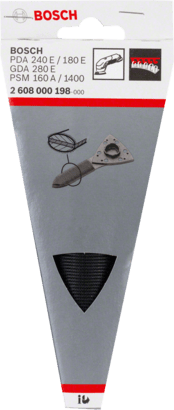 New Genuine Bosch 2608000198 Flat Replacement Sanding Finger For delta sanders