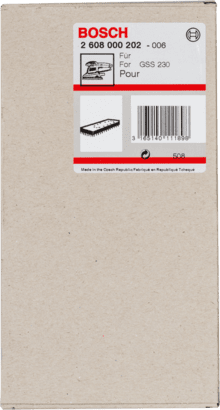 New Genuine Bosch 2608000202 Sanding Plate With hook-and-loop-Type Fastening