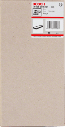 New Genuine Bosch 2608000204 Sanding Plate With hook-and-loop-Type Fastening