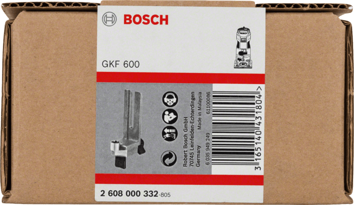 New Genuine Bosch 2608000332 Roller Guide For hand-held routers
