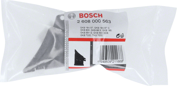 New Genuine Bosch 2608000563 Dust Extraction Adapter For hand-held circular saws