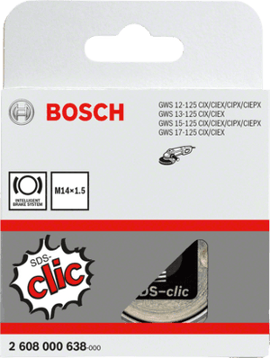 New Genuine Bosch 2608000638 SDS clic Quick-Locking Nut M14 For small angle