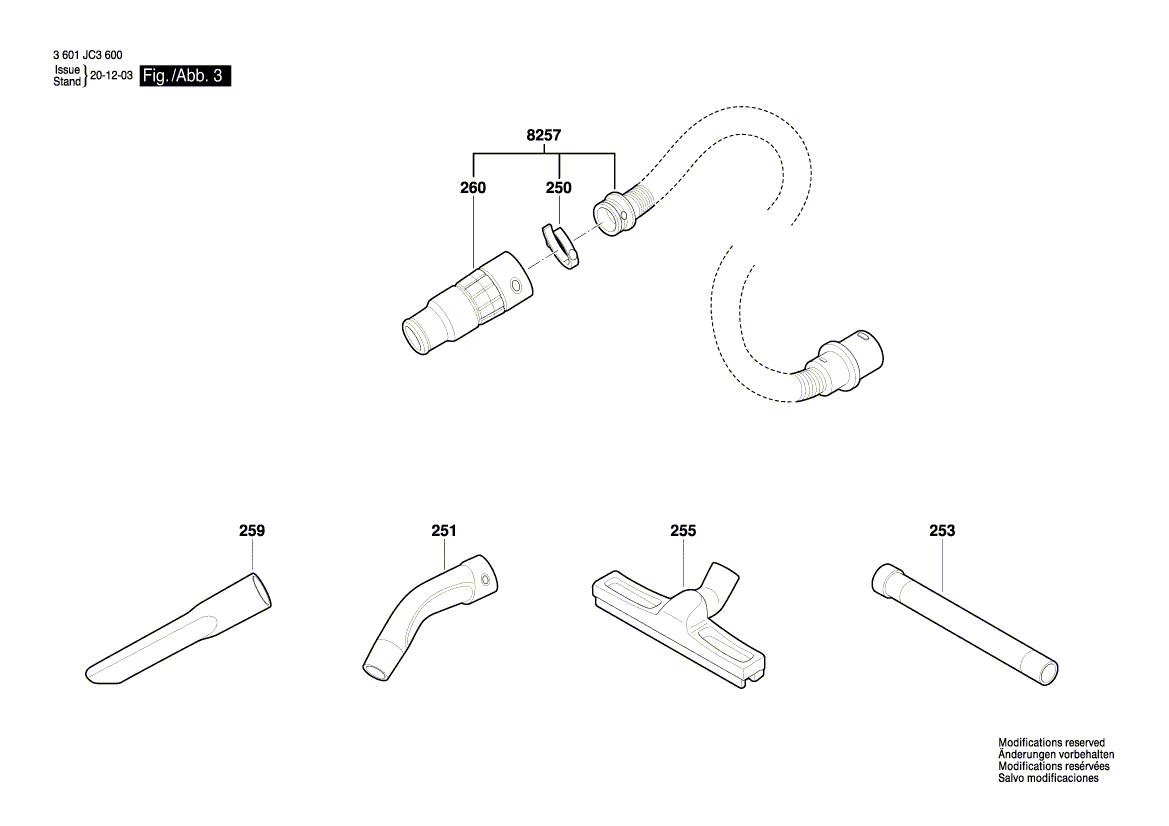 New Genuine Bosch 2608000A13 Pipe Elbow