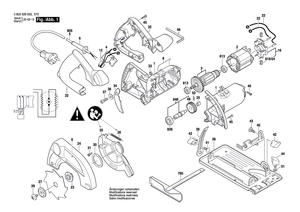 New Genuine Bosch 2608005036 Parallel-Guide