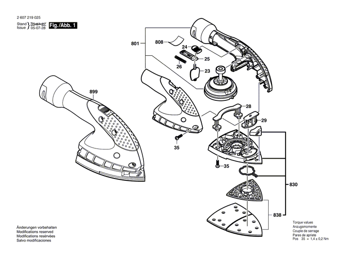 New Genuine Bosch 2608005121 Spring
