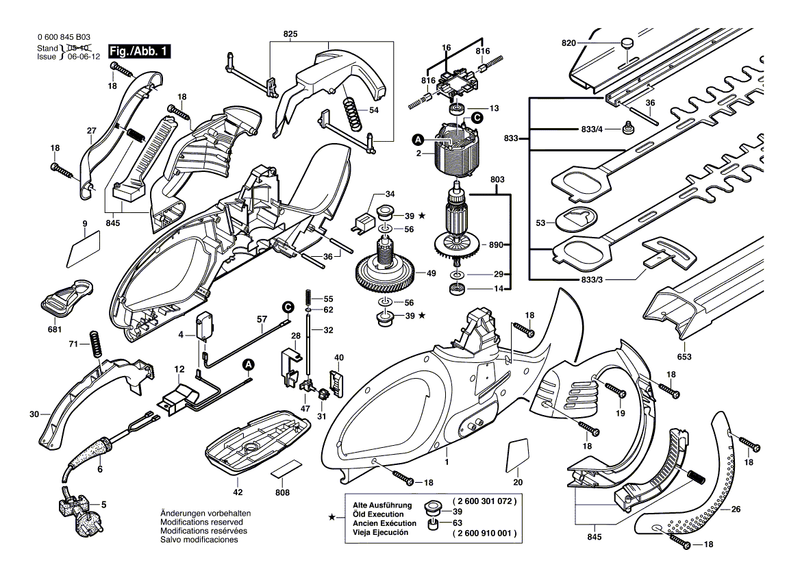 New Genuine Bosch 2608040167 Support