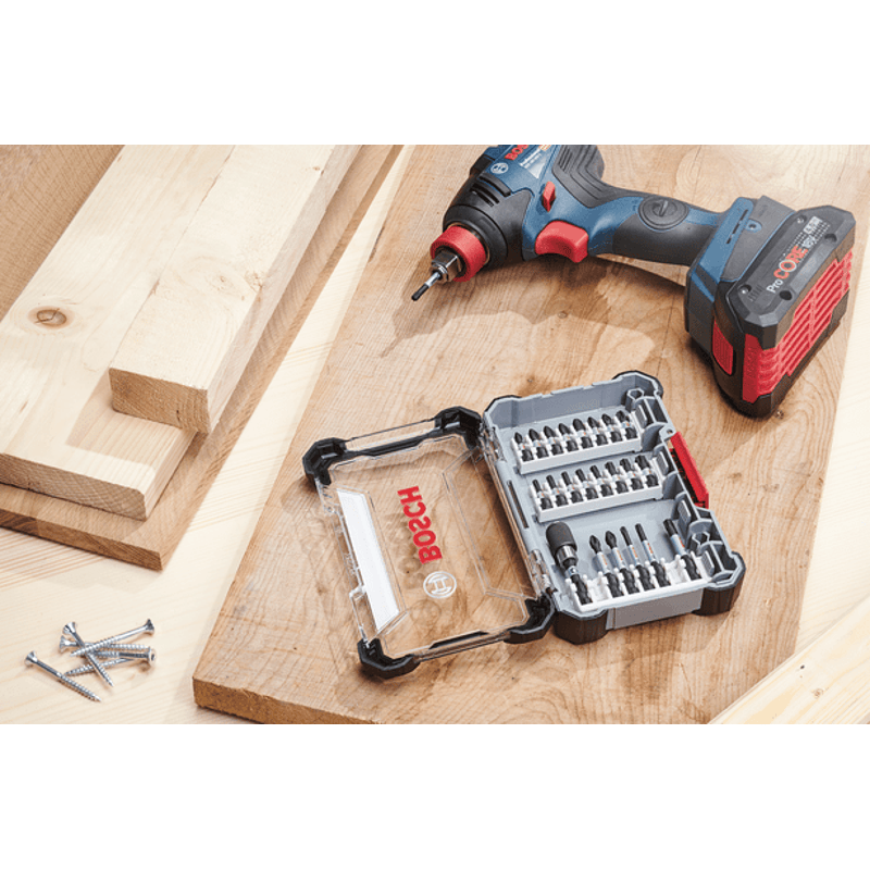 New Genuine Bosch 2608522329 Pick and Click Impact Control Screwdriver Bit Pack