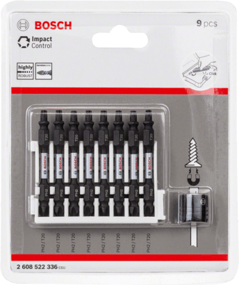 New Genuine Bosch 2608522336 Pick and Click Impact Control Double Ended