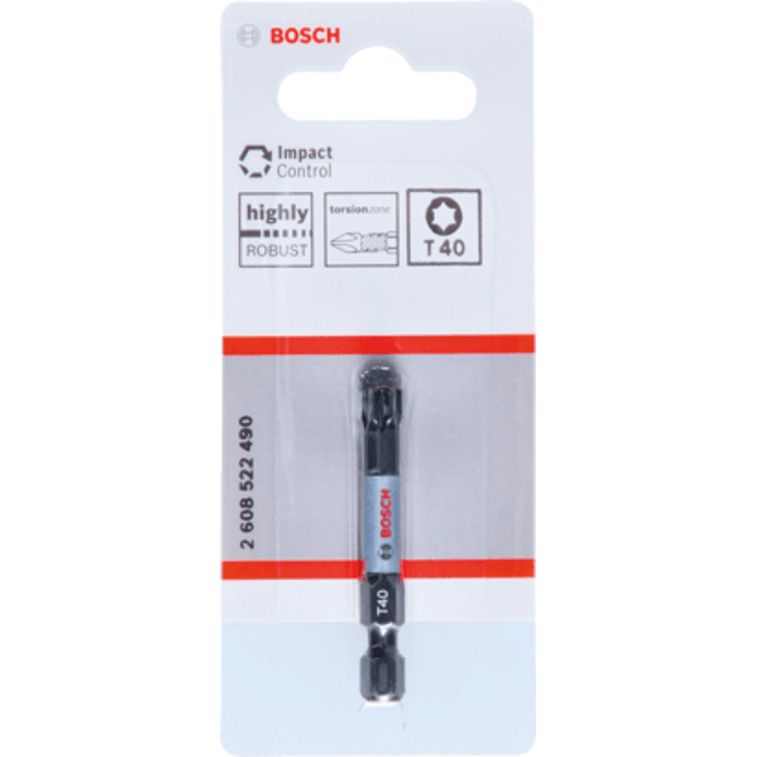 New Genuine Bosch 2608522490 Impact Control Internal Torx Screwdriver Bit Pack