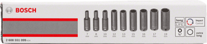 New Genuine Bosch 2608551099 Impact Control Socket Set For rotary