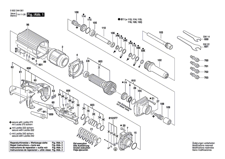 New Genuine Bosch 2608570014 Collet