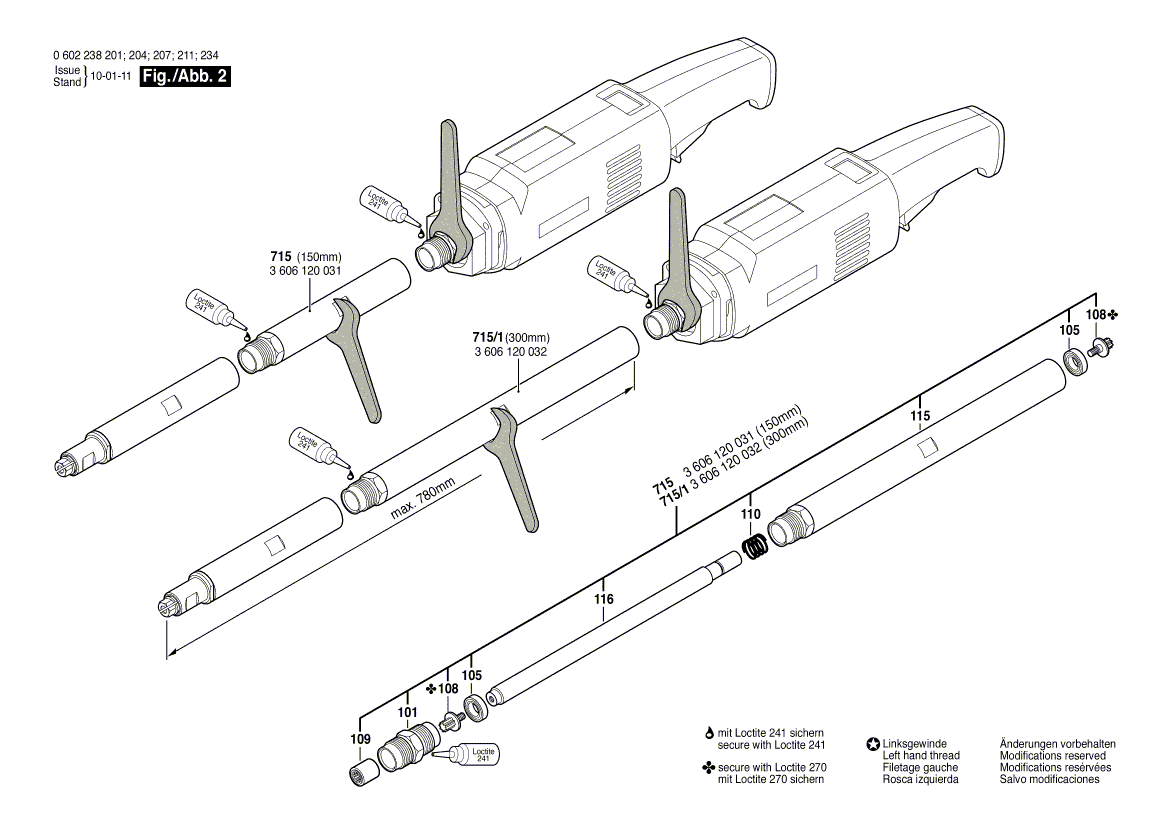 New Genuine Bosch 2608570016 Collet