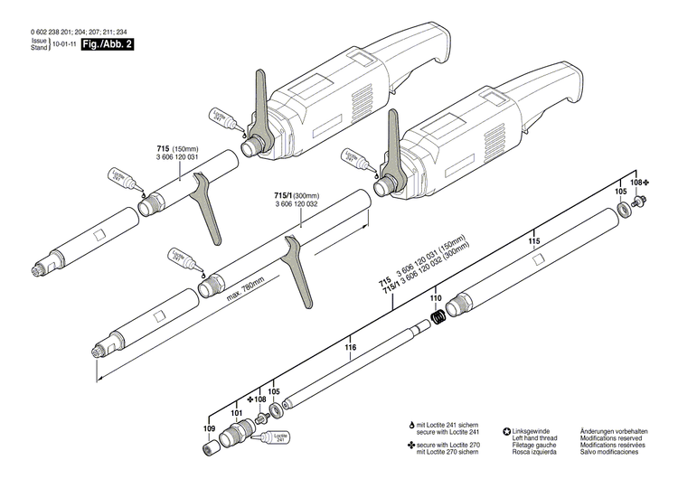 New Genuine Bosch 2608570016 Collet