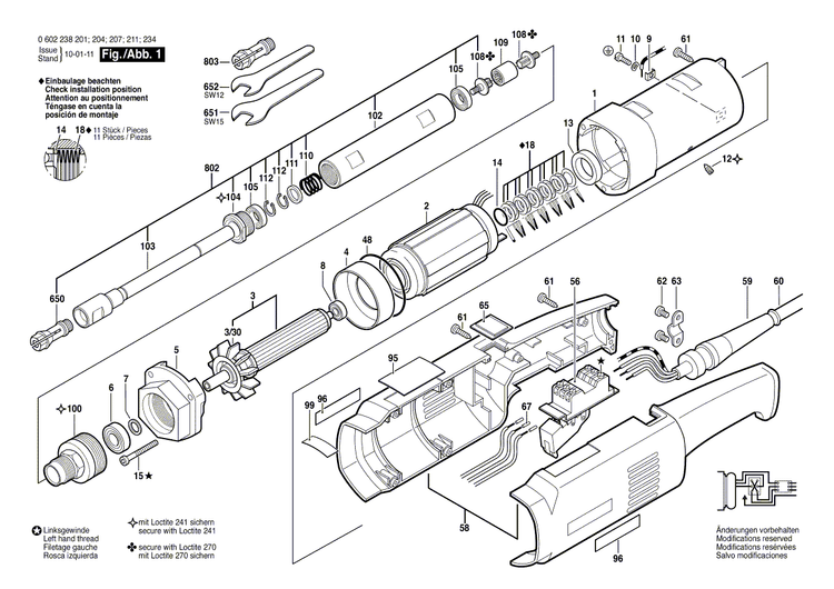 New Genuine Bosch 2608570016 Collet