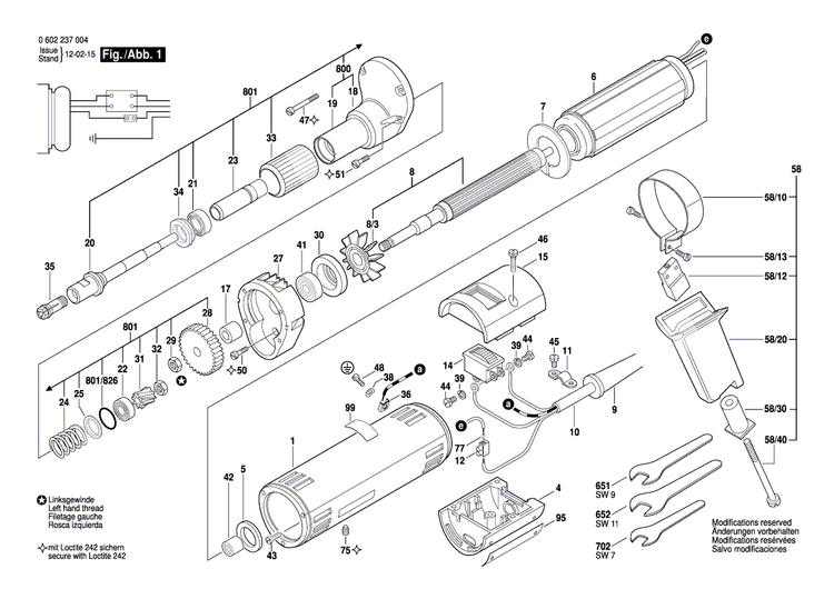 New Genuine Bosch 2608570019 Collet