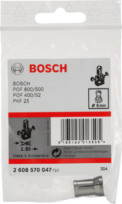 New Genuine Bosch 2608570047 Collet for straight grinders