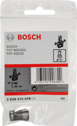 New Genuine Bosch 2608570048 Collet For straight grinders