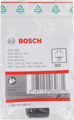 New Genuine Bosch 2608570101 Collet For hand-held routers