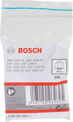 New Genuine Bosch 2608570103 Collet For hand-held routers