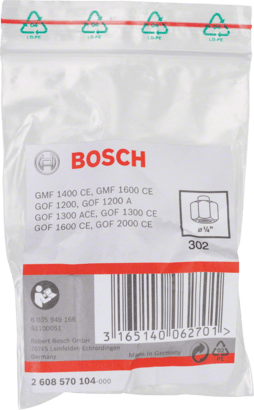 New Genuine Bosch 2608570104 Collet For hand-held routers