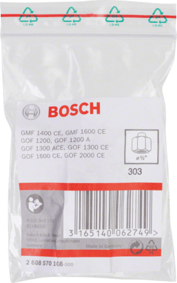 New Genuine Bosch 2608570108 Collet For hand-held routers