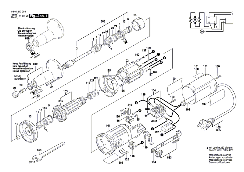 New Genuine Bosch 2608570132 Collet