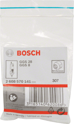 New Genuine Bosch 2608570141 Collet For straight grinders