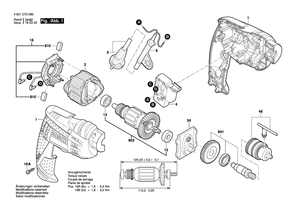New Genuine Bosch 2608571009 Chuck