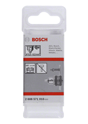 New Genuine Bosch 2608571010 Keyed Drill Chuck For rotary drills/drivers, For