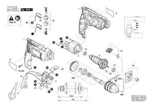 New Genuine Bosch 2608571076 Chuck
