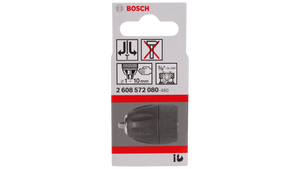 New Genuine Bosch 2608572080 Keyless Drill Chuck For rotary drills/drivers, For