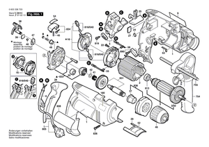 New Genuine Bosch 2608572121 Keyless Chuck