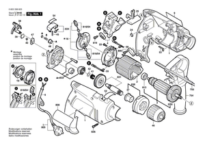 New Genuine Bosch 2608572173 Keyless Chuck