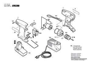 New Genuine Bosch 2608572200 Keyless Chuck