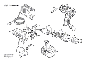 New Genuine Bosch 2608572205 Keyless Chuck