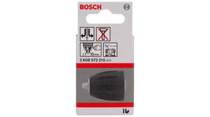 New Genuine Bosch 2608572210 Keyless Chuck For rotary drills/drivers, For