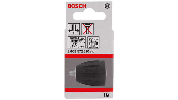 New Genuine Bosch 2608572210 Keyless Chuck For rotary drills/drivers, For