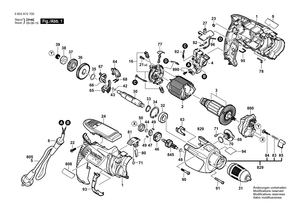 New Genuine Bosch 2608572242 Keyless Chuck