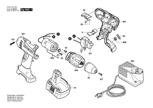 New Genuine Bosch 2608572245 Keyless Chuck
