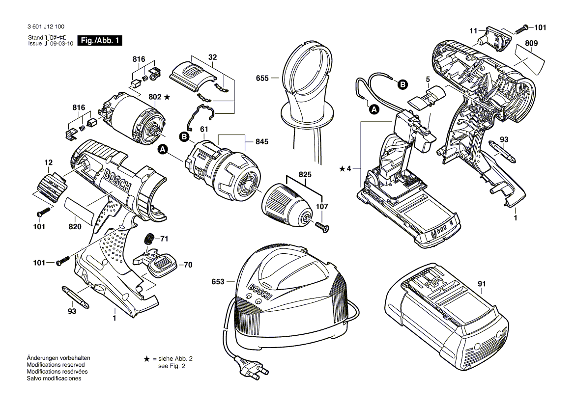 New Genuine Bosch 2608572900 Keyless Chuck