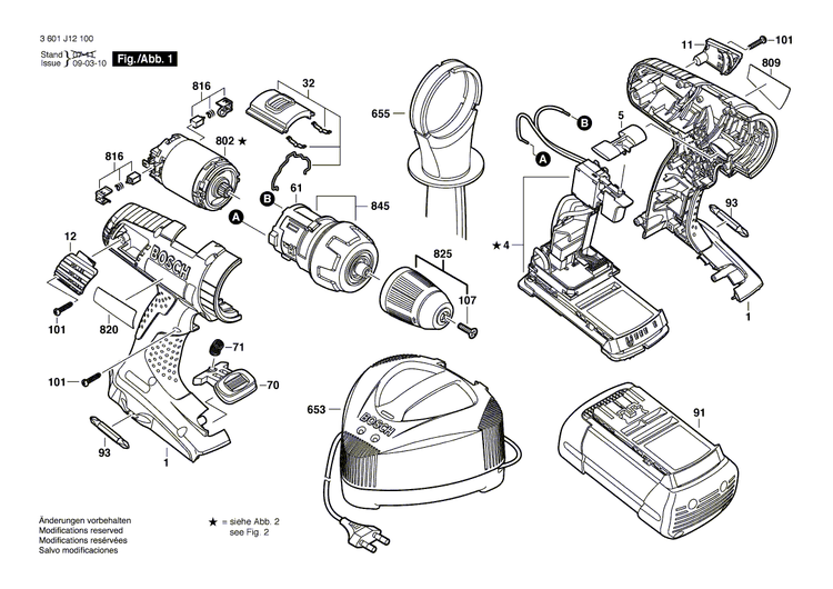 New Genuine Bosch 2608572900 Keyless Chuck