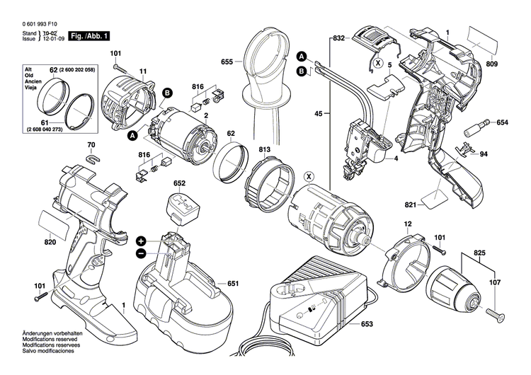 New Genuine Bosch 2608572902 Keyless Chuck